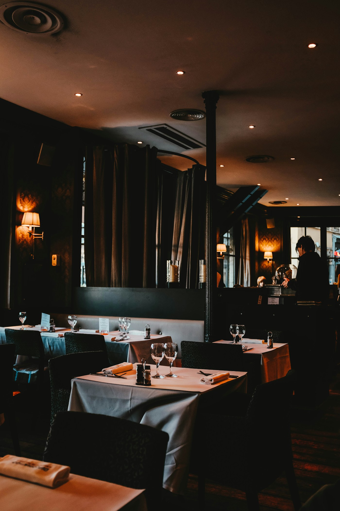 A private dinner prepared for executive guests
